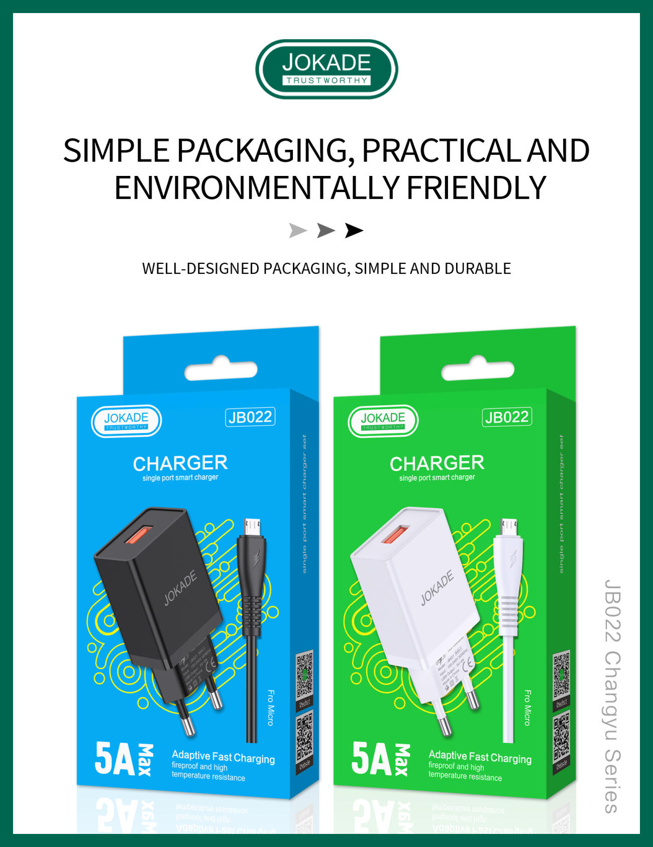 JOKADE CHARGER MICRO JB022