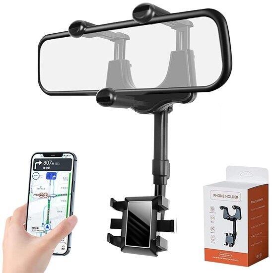 CAR REARVIEW MIRROR PHONE HOLDER ZJ099