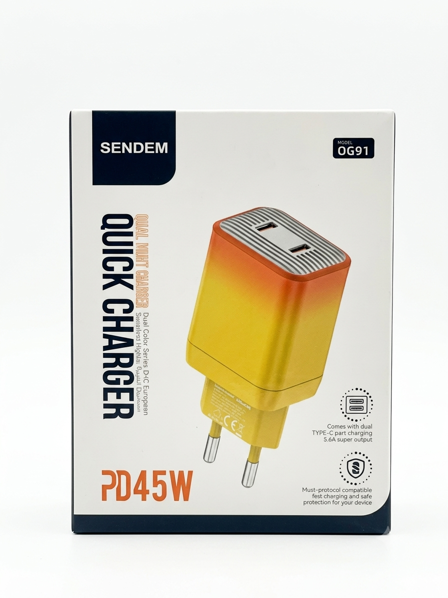 SENDEM HEAD CHARGER 2PD 45W OG91